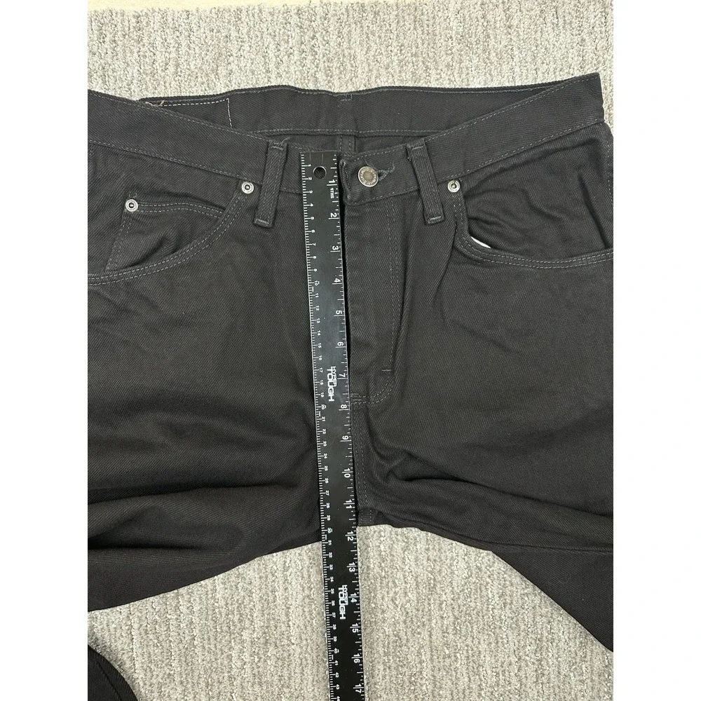 Wrangler Mens 33x30 Five Star Premium Denim Regular Fit U Shape Black Jeans NWT